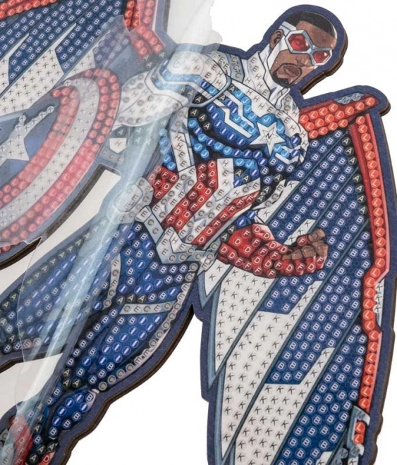Gyémánt festés XL Avengers: Sólyom