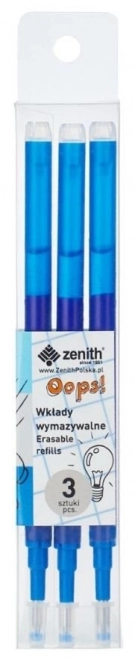 ASTRA Cseretöltet Zenith Oops! 0,6 mm - kék (3 db)