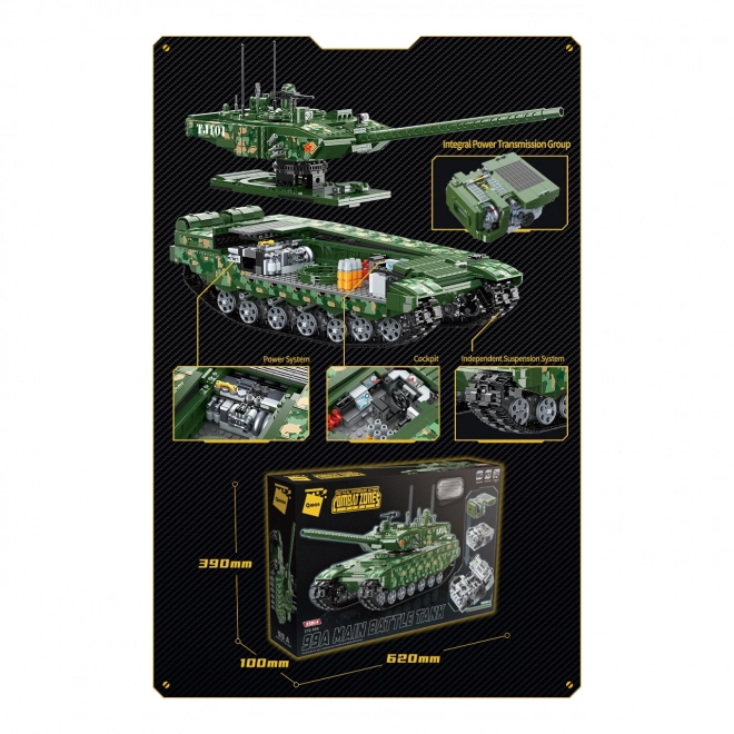 Qman harci zóna 99A tank modell