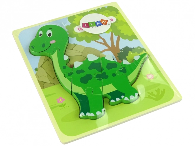 Dinoszauruszos fa puzzle gyerekeknek