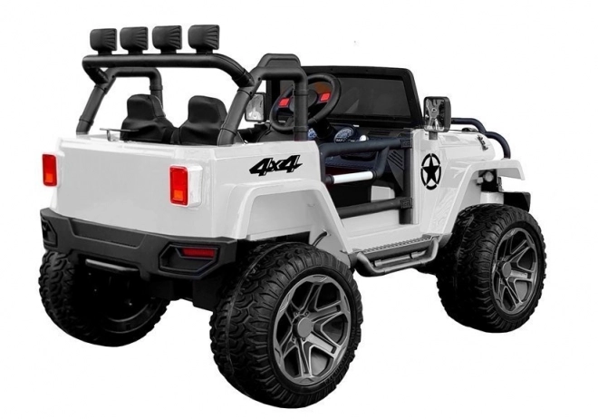 Akkumulátoros gyermek autó 4x4 fehér