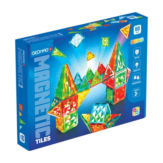 Geomag Gems mágneses csempekészlet