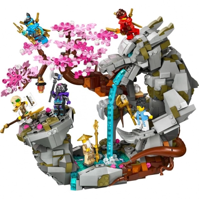 lego ninjago smokkő temploma építőkészlet