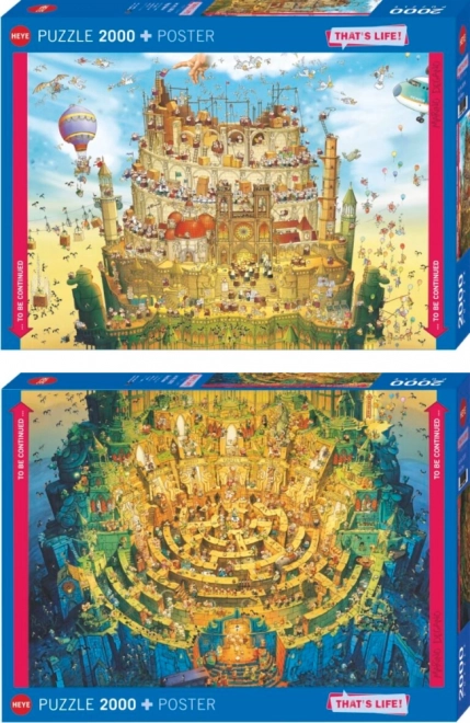 Heye puzzle Ez az élet: Mélyen 2000 darabos