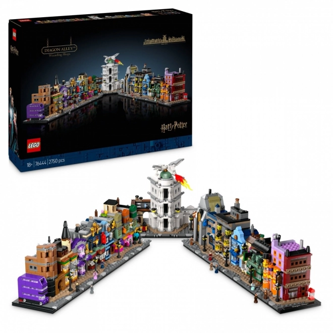 Lego Harry Potter varázslatos boltok a Pálcika utcában