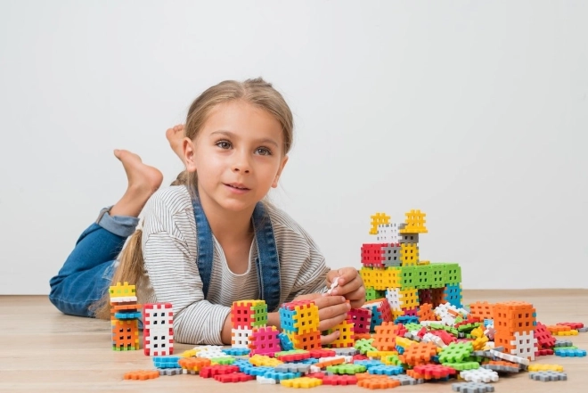 Mini Waffle EDU építőkészlet kártyákkal