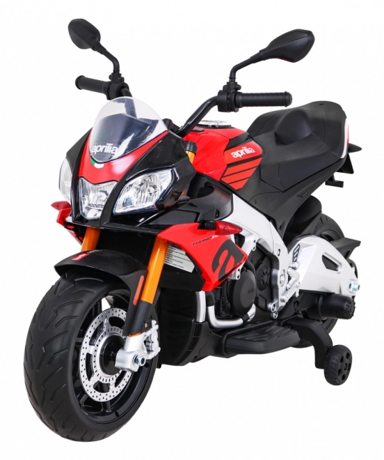 Aprilia gyermek elektromos motor piros színben