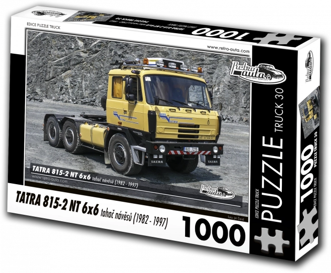 Retro járművek puzzle 1000 darabos Tatra 815-2 NT 6x6 teherautó