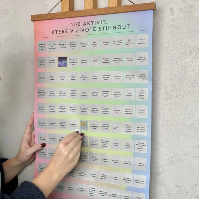 Kaparássá plakát - 100 tevékenység az élethez