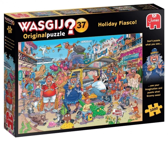 Wasgij Original - Sikertelen nyaralás 1000 darabos puzzle