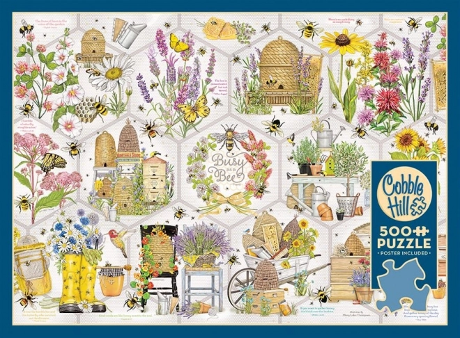 COBBLE HILL Puzzle Szorgos mint egy méh 500 darabos