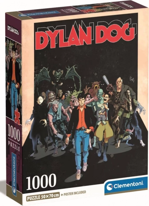 Clementoni puzzle Dylan Dog: rémálmok 1000 darabos