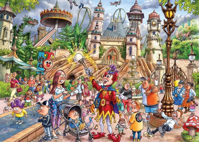 JUMBO Wasgij rejtélyes kirakó: Efteling Csodák világa! 1000 darabos