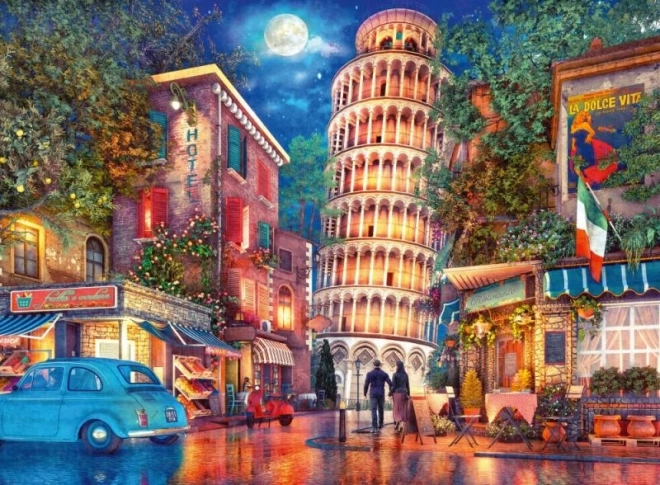 Ravensburger Pisa utcái 500 darabos puzzle