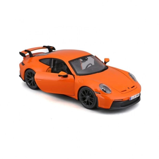 Bburago 1:24 Plus Porsche 911 GT3 narancssárga modellautó