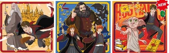 Harry Potter 3x48 darabos puzzle