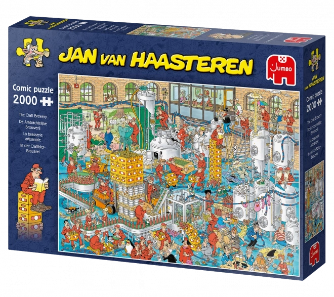 Jan van Haasteren kézműves sörfőzde puzzle 2000 darabos