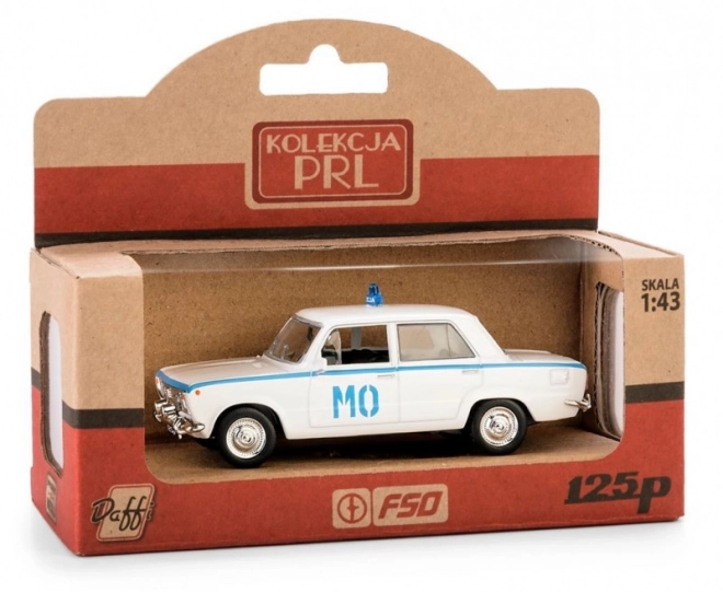 Polski Fiat 125p modellautó FSO licenc alapján