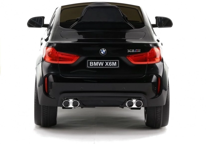 bmw x6 elektromos autó fekete bőr, EVA