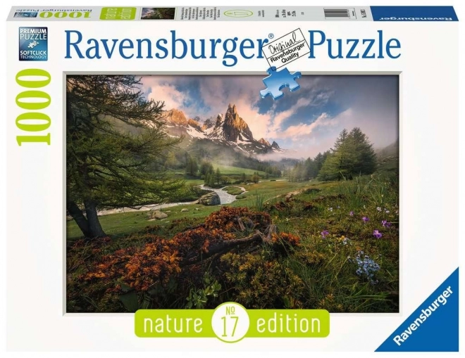 Ravensburger Clarée-völgy Alpok puzzle 1000 darabos