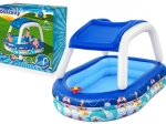 Bestway Sea Captain felfújható gyerekmedence napellenzővel és kormánnyal