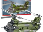 Katonai helikopter építőkészlet CH-47 CHINOOK – 1451 darab