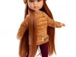 Élethű Penelope baba teljes viniltesttel, 34 cm