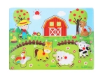 Fa farmás illesztő játék 30 x 23 cm
