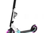 Összecsukható roller fehér‑rózsaszín‑kék, vállpánttal