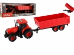 Zetor traktor lendkerekes platóval, világítással és hanggal