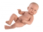 Llorens 73801 NEW BORN FIÚCSKA – élethű baba, teljes vinil testtel – 40 cm