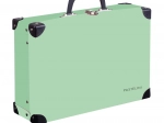 PASTELINI zöld laminált koffer