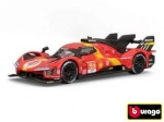 Fém modell Bburago Ferrari 499P 1:43 – a 24h Le Mans 2023 győztese