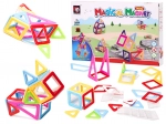 Mágneses építőkészlet Magical Magnet - 38 darab