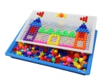 Színes mozaik 296 gombával