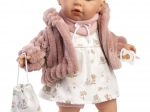 Llorens Julia valósághű baba hangokkal 42 cm