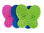 Műanyag lábmasszázs alátét 36 × 38 cm, 3 szín
