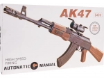 AK-47 zselélövedékes játékfegyver tartozékokkal