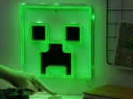 Minecraft Creeper neonfény falra