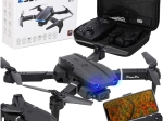 Összecsukható E99 Pro RC drón dupla 720p kamerával és headless móddal