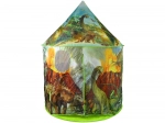 Gyerek sátor dinoszauruszokkal kertbe, zöld