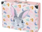 Összehajtható iskolai bőrönd Bunny kovácsolással
