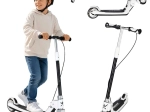 Trike Fix gyerek összecsukható roller LED kerekekkel, fekete