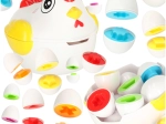 Oktató puzzle Tyúk tojáforma szorterrel