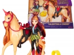 Unicorn Academy Valentina és Cinder – lányfigura és egyszarvú kiegészítőkkel