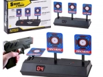 Elektronikus lövő célpont 3 céllal és digitális számlálóval