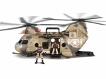 Helikopter figurákkal és effektekkel 50 cm