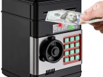 Elektronikus persely – mini páncélszekrény PIN-nel KRUZZEL