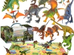 Nagy dinoszaurusz készlet XXL játékszőnyeggel – Őskori világ WOOPIE