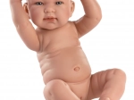 Llorens New Born kislány – élethű baba, teljesen vinil testtel, 40 cm